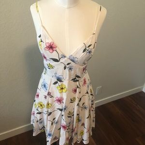 Medium White Flowery Sundress